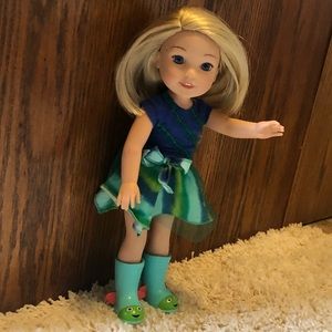 American Girl Wellie Wisher. Original clothing.